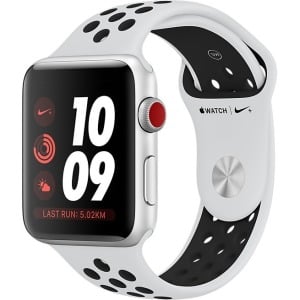 Watch Nike+ Series 3 42mm GPS+ Cellular Silver Aluminium