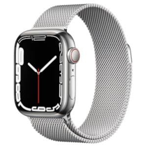 Watch Series 7 GPS + Cellular 41mm Silver Stainless Steel